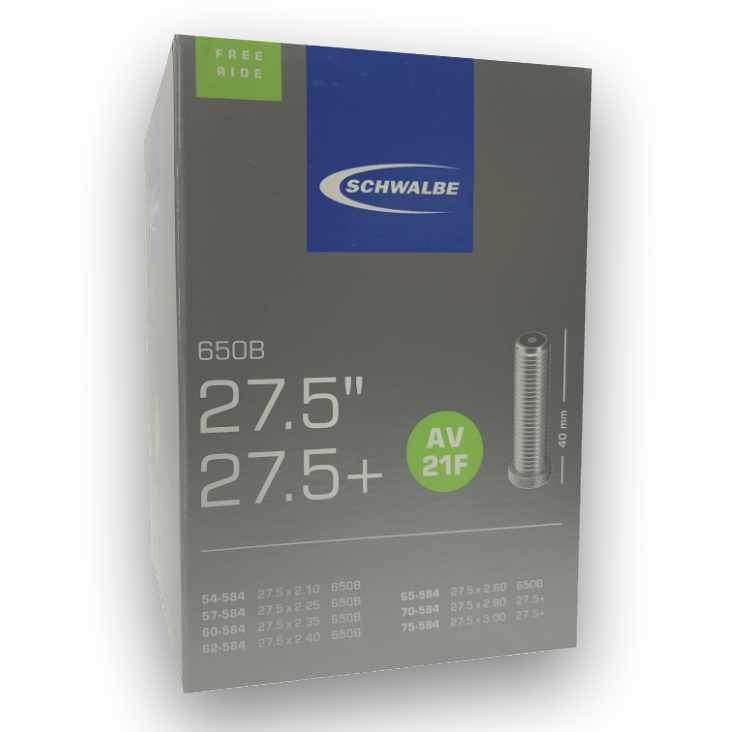 Schwalbe Schlauch FREERIDE AV 21F 27,5" 27,5+ - Zweirad Heilenmann GmbH